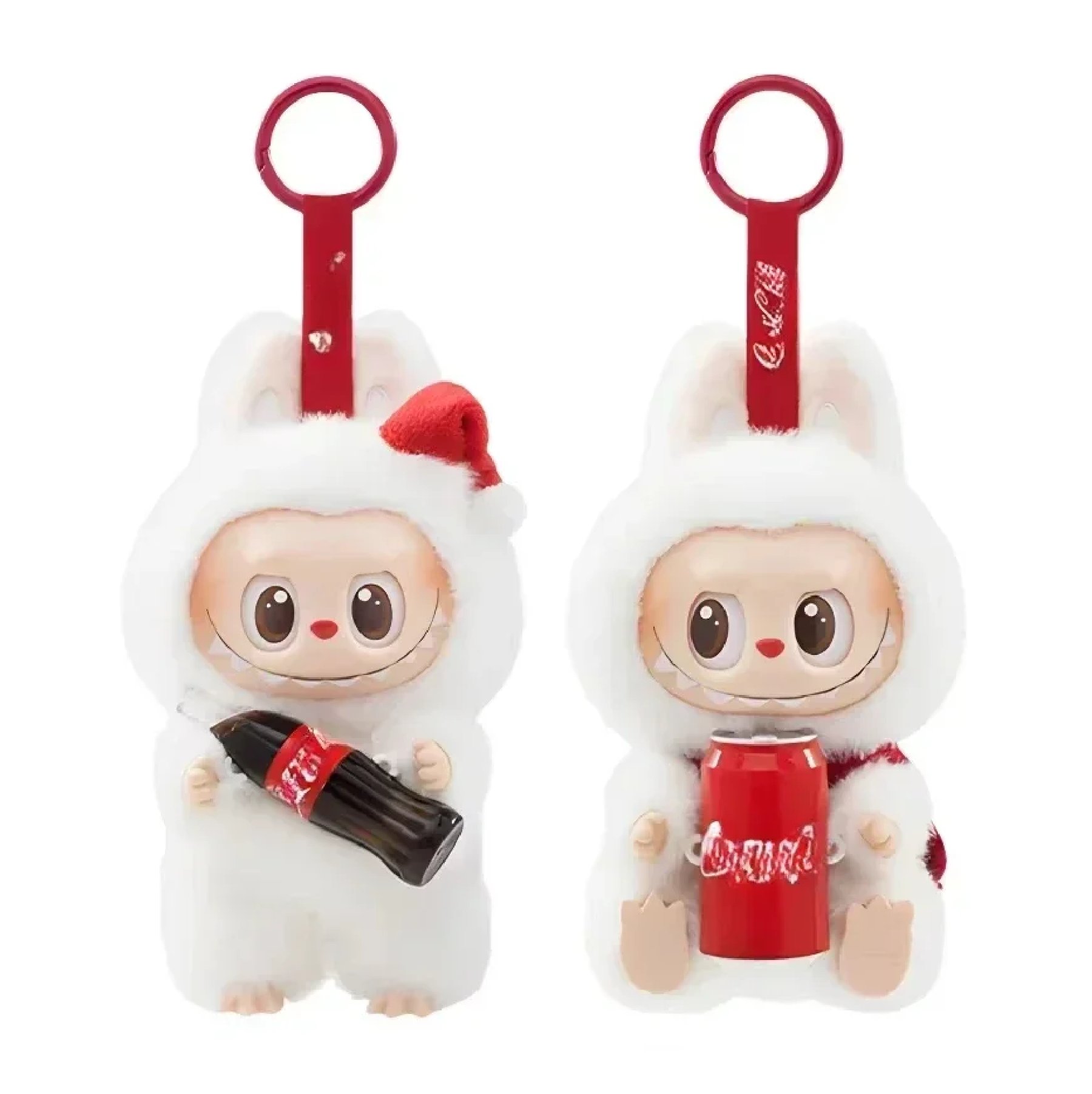 Коллекционная фигурка: брелок Labubu Coca-Cola Figure