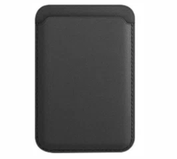 Чехол-бумажник iPhone Leather Wallet c MagSafe, черный