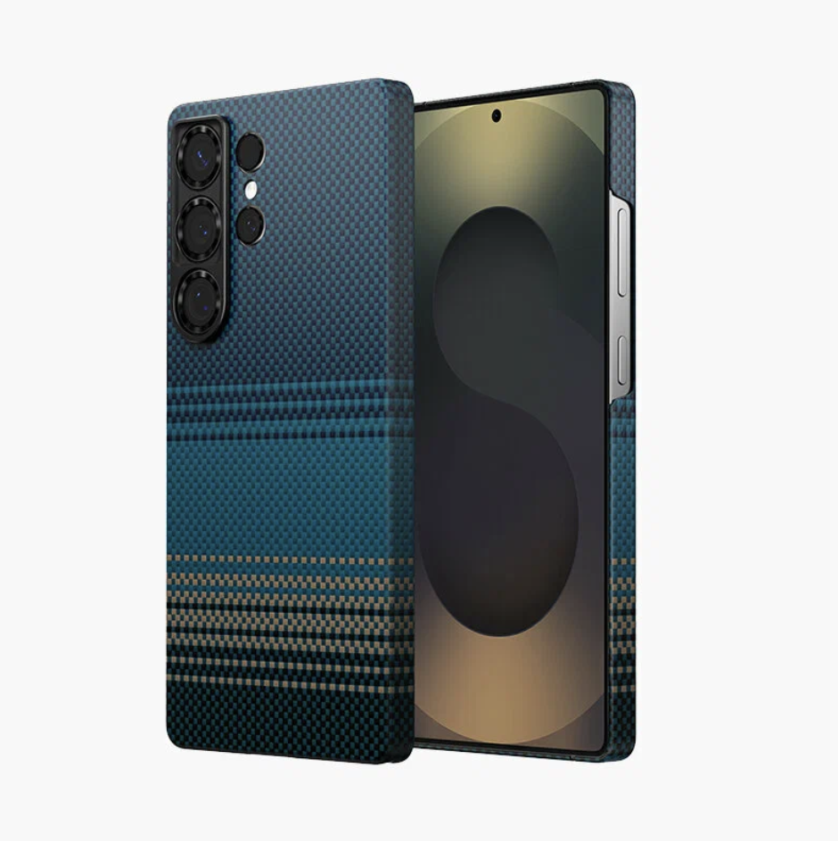 Чехол Keephone Kevilar для Samsung S25 Ultra, Seanova-Aurora, Blue