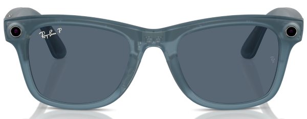 Умные очки RayBan Meta Wayfarer RW4006 Matte Jeans Transparent/Dusty Blue