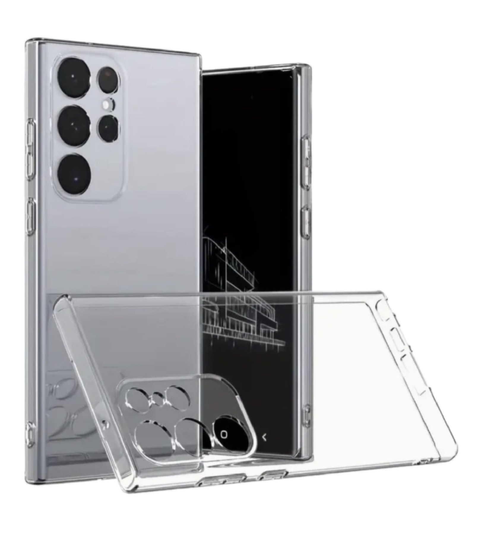 Чехол Kwi-ni Clear Case Plastic для Samsung S25 Ultra