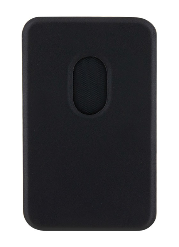 Чехол-бумажник BMW бумажник-стенд Wallet MagSafe Cardslot Stand Signature Leather with metal logo Black