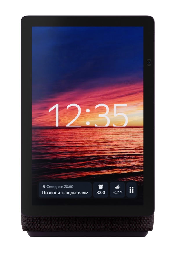 Умная колонка Яндекс Станция Дуо Макс c Zigbee YNDX-00055RED, Красная