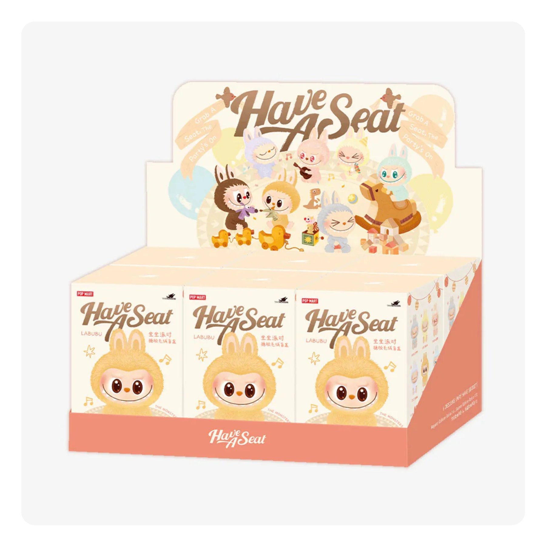 Коллекционная фигурка: брелок Labubu Have a Seat