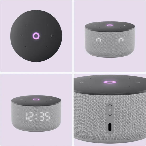 Умная колонка Яндекс Станция Мини 3 на YaGPT, серый