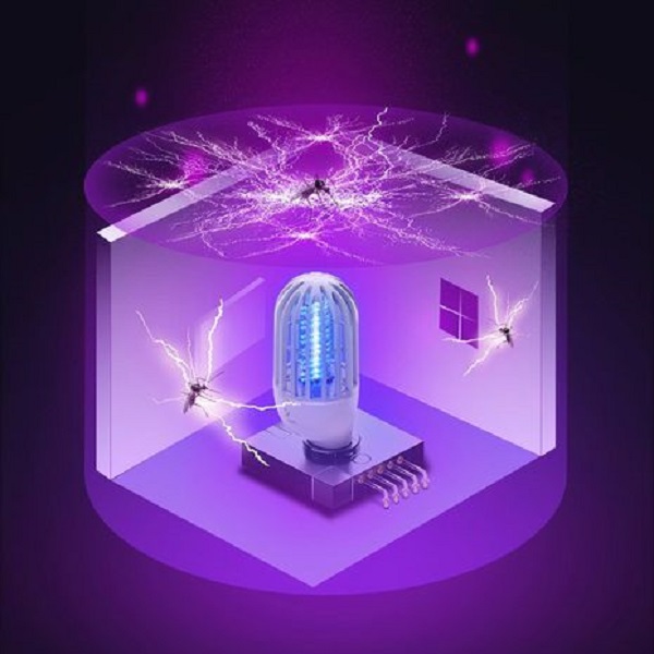 Москитная лампа Baseus Linlon Outlet Mosquito lamp White