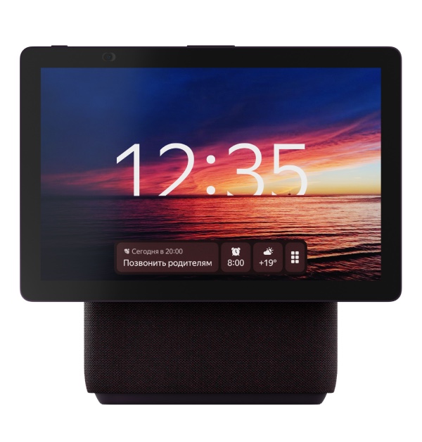 Умная колонка Яндекс Станция Дуо Макс c Zigbee YNDX-00055RED, Красная