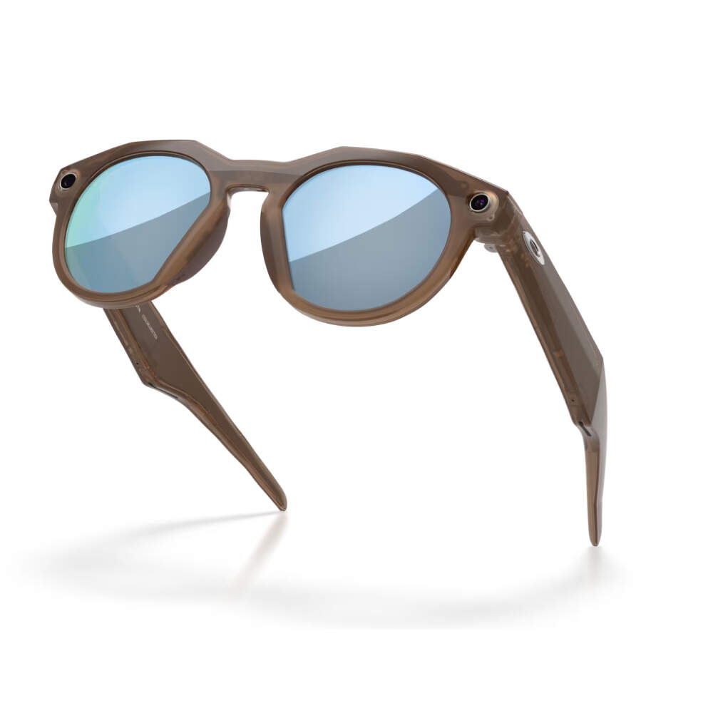 Умные очки RayBan Meta Oakley HSTN Brown Smoke Prizm Deep Water Polarized