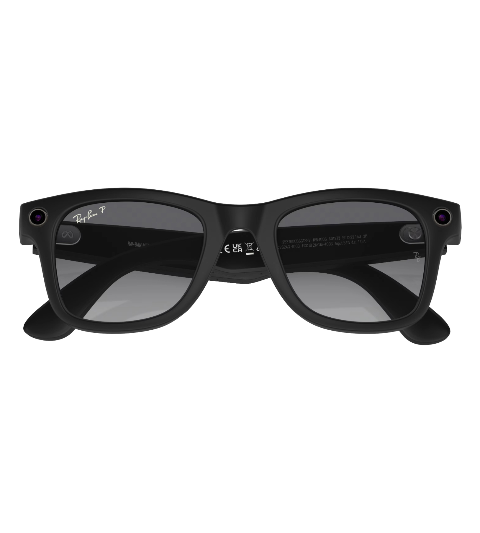 Умные очки RayBan Meta Wayfarer RW4006 Matte Black/Gradient Graphite (150 - 50 Size)