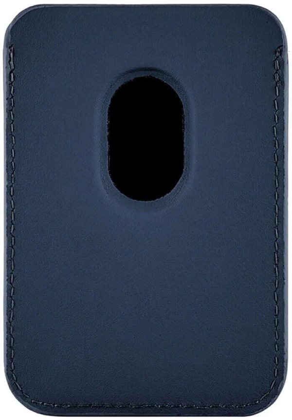 Чехол-бумажник Ubear Shell Case, эко-кожа, тёмно-синий