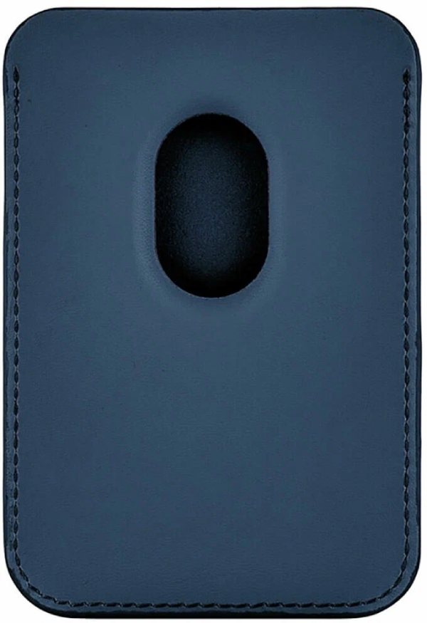 Чехол-бумажник Ubear Leather Shell Case, натуральная кожа, тёмно-синий