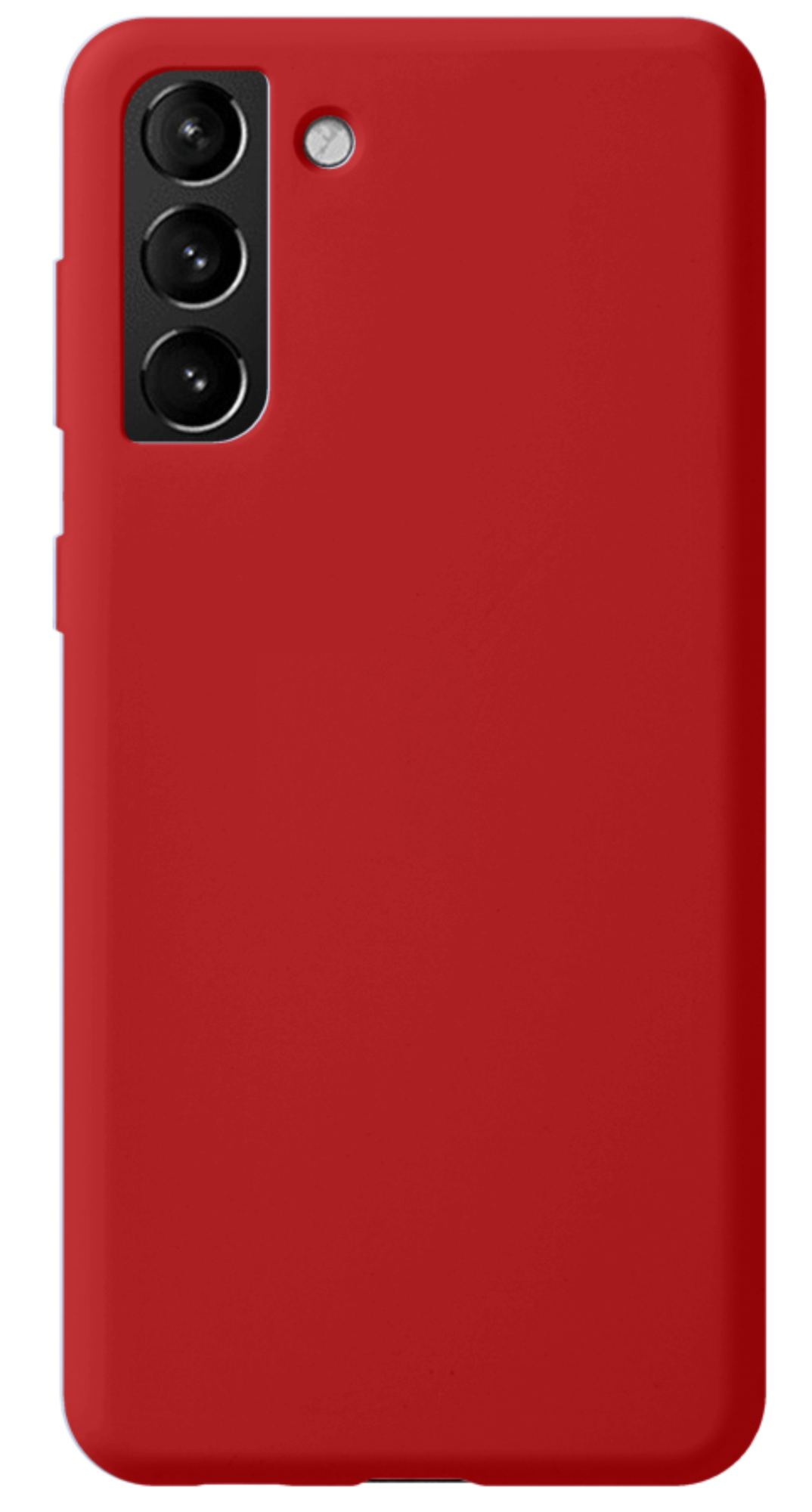 Чехол Deppa Liquid Silicone Pro для Samsung Galaxy S21 Plus, красный