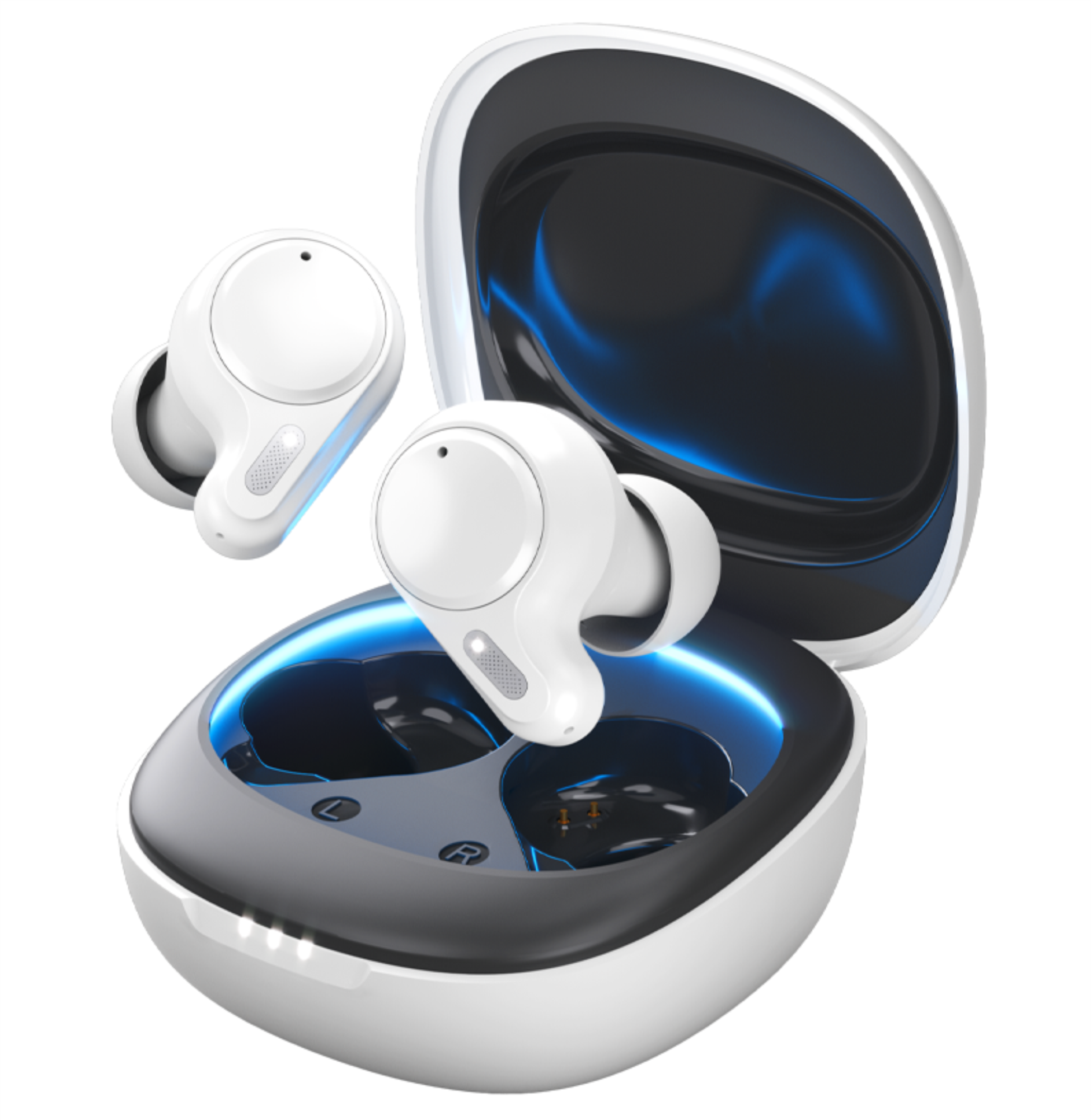 Беспроводные наушники с микрофоном Deppa Air Ultra, TWS, BT 5.1, 500 мАч, IPX4 Беспроводные наушники с микрофоном Deppa Air Ultra, TWS, BT 5.1, 500 мАч, IPX4