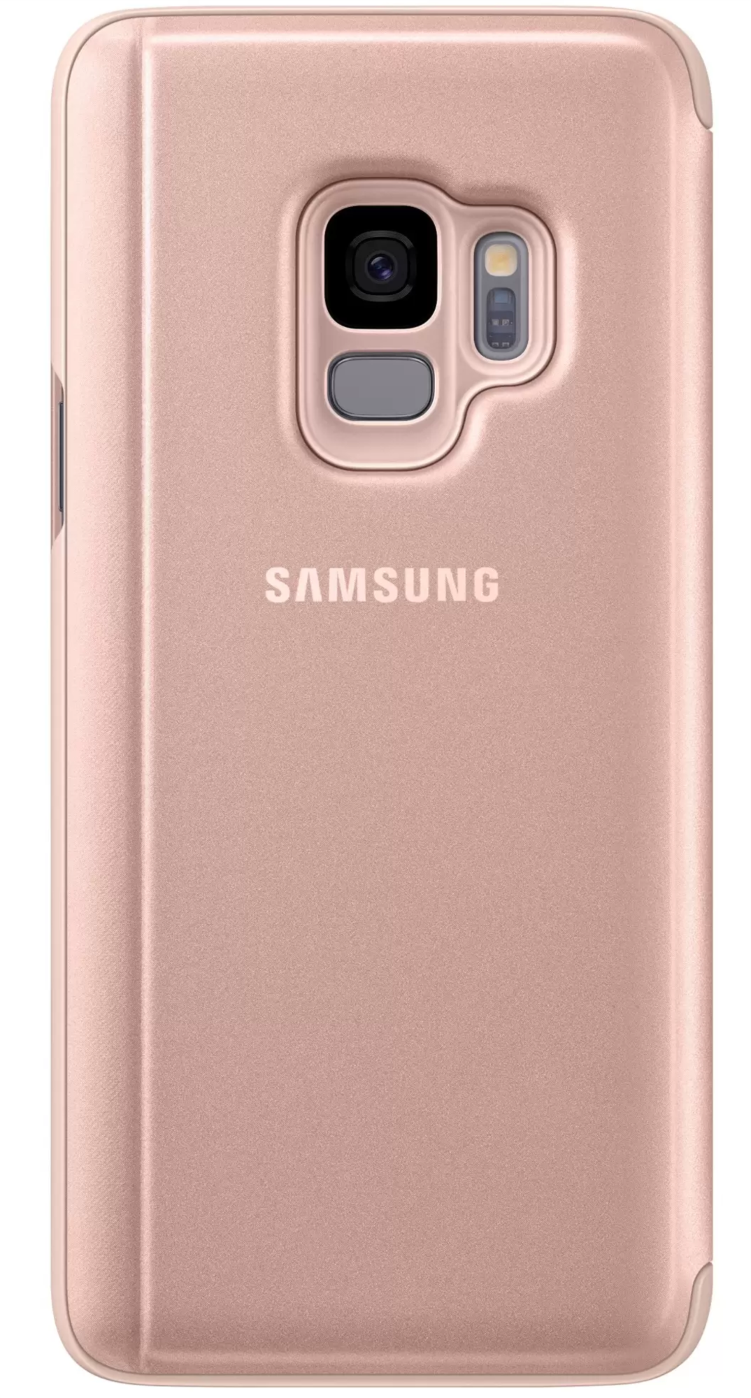 Чехол-книжка Samsung Clear View Standing Cover для Samsung Galaxy S9, розовый